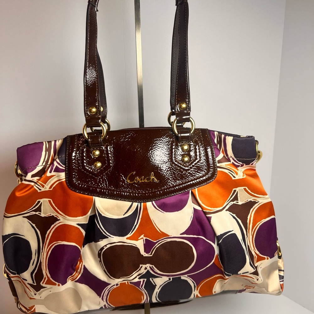 Coach Multicolor Patterned Women's Bag